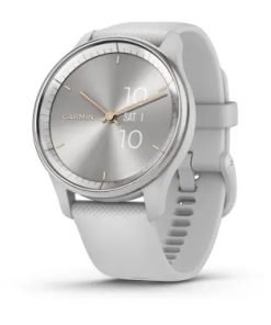 vívomove® Trend - Silver безел с Mist Grey корпус и силиконова каишка - Portmoneta.bg