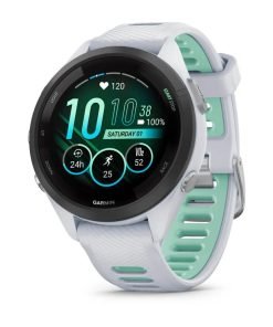 Forerunner® 265S - Black безел с Whitestone корпус и Whitestone/Neo Tropic силиконова каишка - Portmoneta.bg