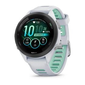 Forerunner® 265S - Black безел с Whitestone корпус и Whitestone/Neo Tropic силиконова каишка - Portmoneta.bg