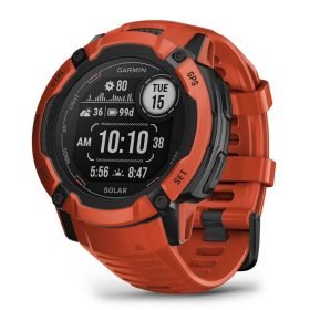 Instinct® 2X Solar - Instinct® 2X Solar - Flame Red - Portmoneta.bg