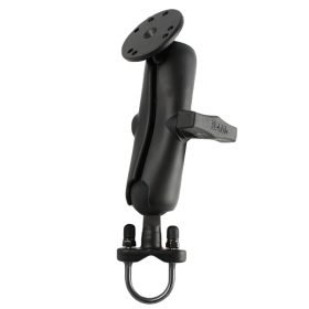 RAM Монтажно устройство с две сфери и U-болт и кръгла плоча