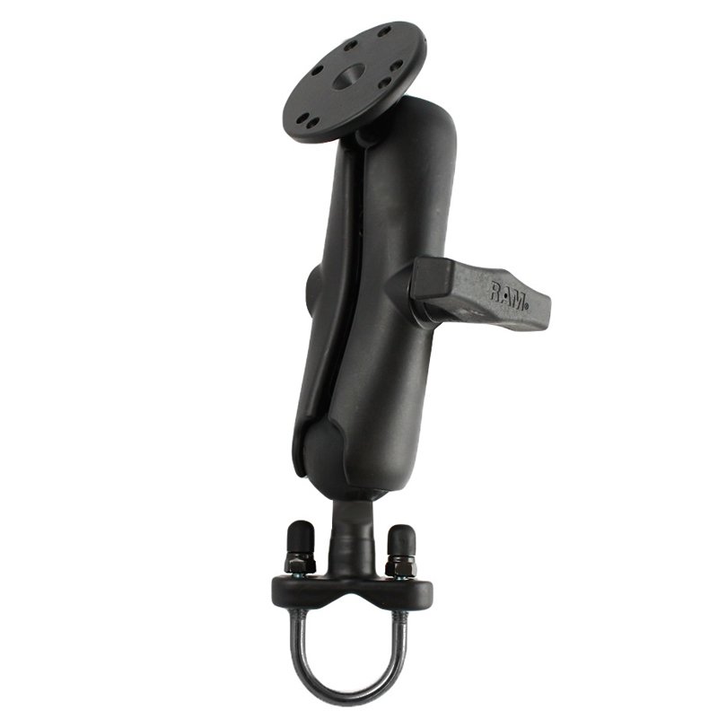 RAM Монтажно устройство с две сфери и U-болт и кръгла плоча