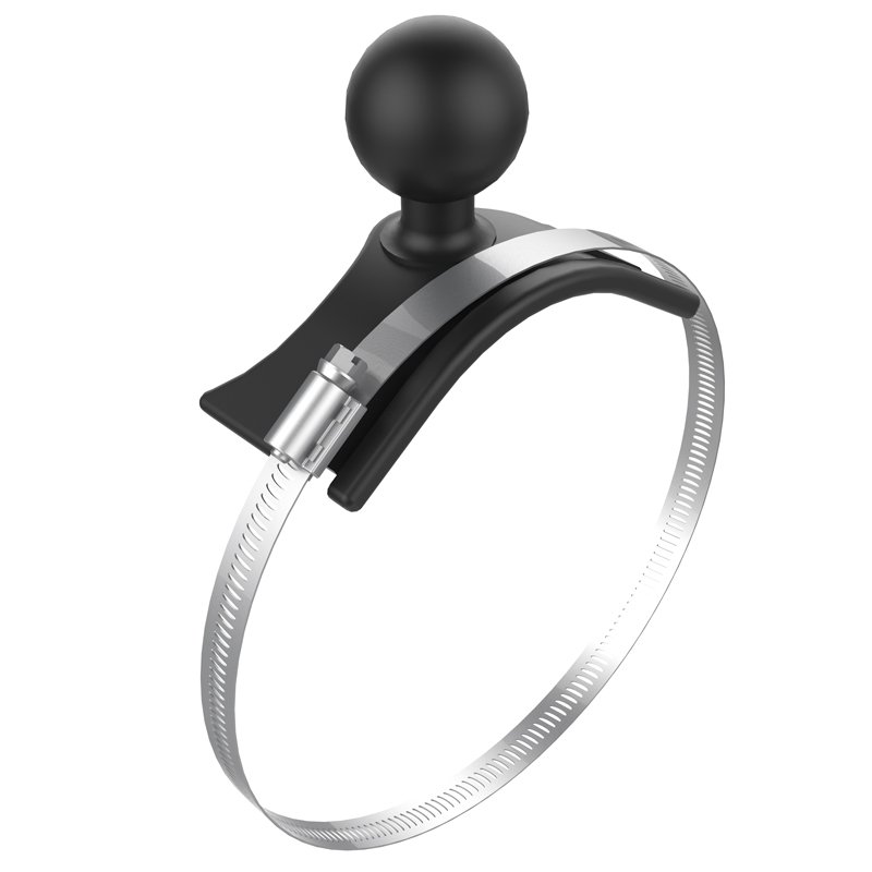 RAM Седловидна основа с ремък за голям рейлинг