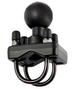 RAM Основа с двоен U-Bolt и сфера за релса 1" - 1.25"