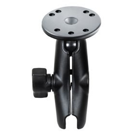 RAM Средно двойно рамо с две гнезда с кръгла основа