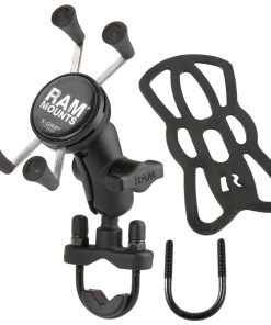 RAM X-Grip стойка за смартфон с U-основа за кормило  | Portmoneta.bg