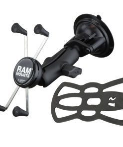 RAM X-Grip стойка за голям смартфон с RAM Twist-Lock вакуумна основа  | Portmoneta.bg