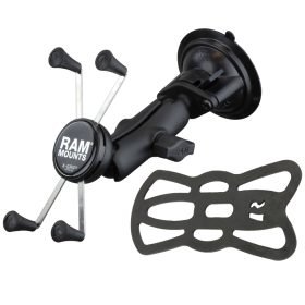 RAM X-Grip стойка за голям смартфон с RAM Twist-Lock вакуумна основа  | Portmoneta.bg