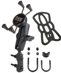 RAM X-Grip Държач за смартфон с основа за монтаж на капака на резервоара или спирачка/съединител на мотоциклет  | Portmoneta.bg