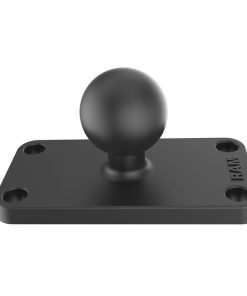 RAM Правоъгълна основа със сфера 1" x 2.5" 4-отвора