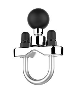 RAM хромирана U-Bolt основа за кормило с диаметър от 1" до1.25"