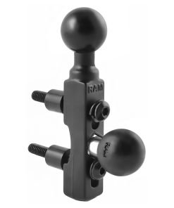 RAM Основа за капака на резервоара или спирачка/съединител на мотоциклет с две сфери