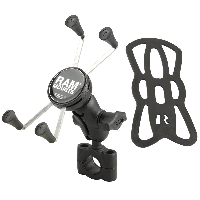 RAM X-Grip Монтажно устройство за големи смартфони с RAM Torque основа за среден рейлинг