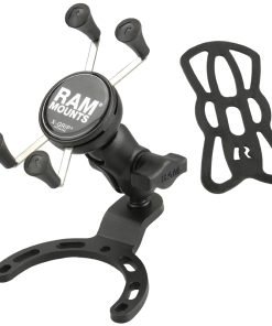 RAM X-Grip Монтажно за смартфон с малка основа за монтаж на резервоар на мотор