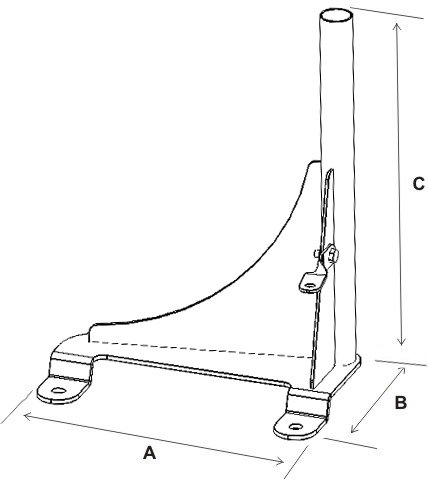 RAM No-Drill Основа за '98-17 GMC Savana Van и други | Portmoneta.bg