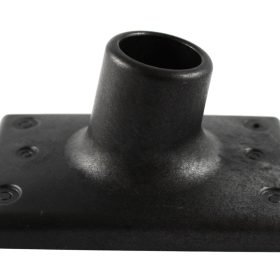 RAM Стенна плоча с ъглово PVC гнездо за тръба  | Portmoneta.bg