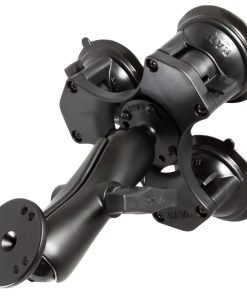 RAM Twist-Lock Монтажно с троен вакуум с кръгла плоча  | Portmoneta.bg