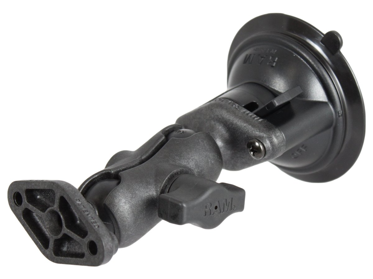 RAM Twist-Lock Композитна вакуумна основа с две сфери