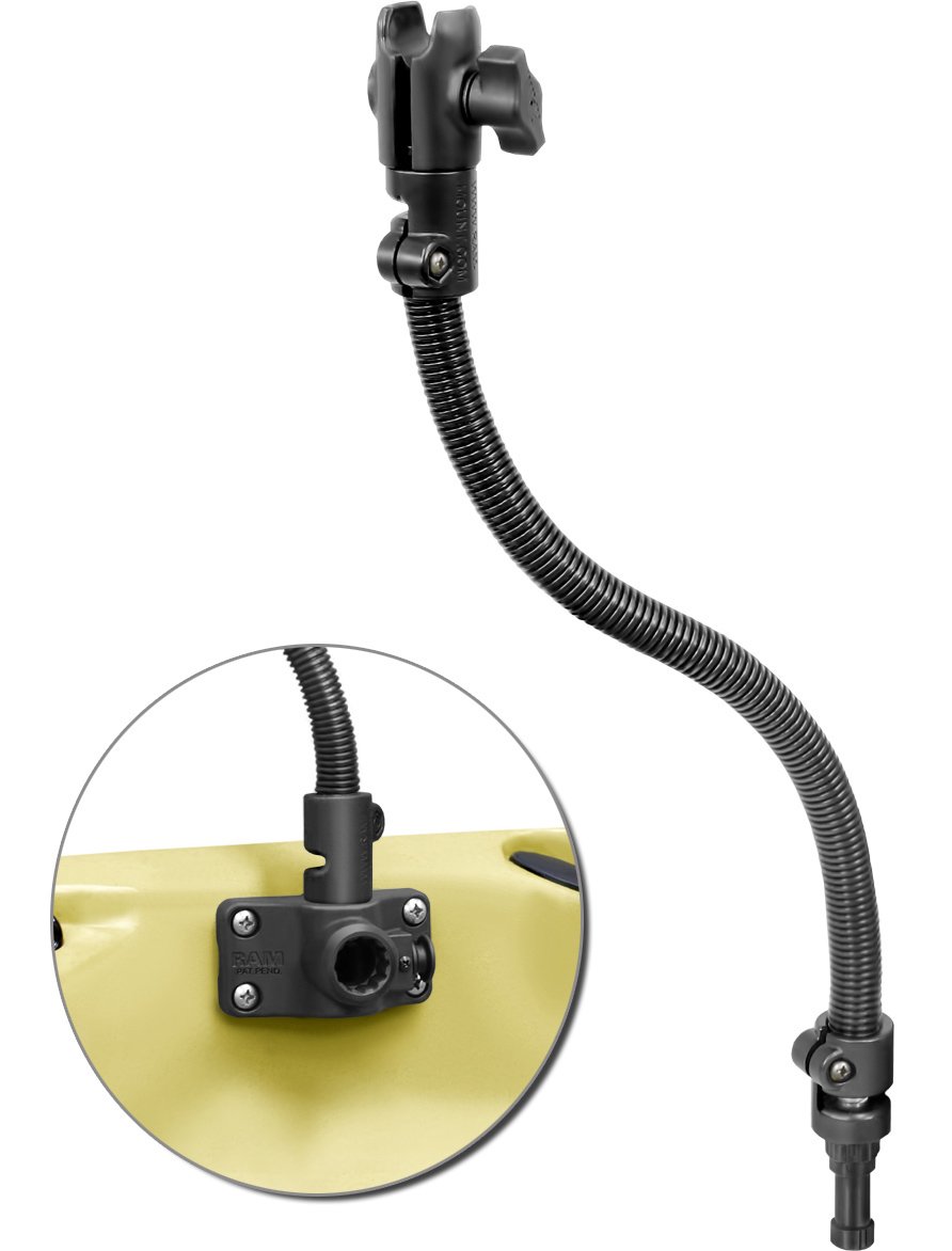 RAM Flex-Rod 18" Рамо с едно гнездо и втулка