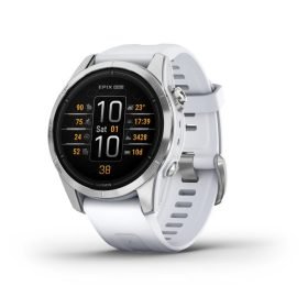 epix™ Pro (Gen 2) | 42 мм - epix™ Pro (Gen 2) – Standard Edition | 42 мм - Silver с Whitestone каишка - Portmoneta.bg