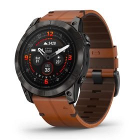 epix™ Pro (Gen 2) | 51 мм -  epix™ Pro (Gen 2) – Sapphire Edition | 51 мм - Carbon Grey DLC Titanium с Chestnut кожена каишка* - Portmoneta.bg