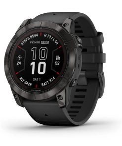 fēnix® 7X Pro - fēnix® 7X Pro – Sapphire Solar Edition - Carbon Grey DLC Titanium с Black каишка - Portmoneta.bg