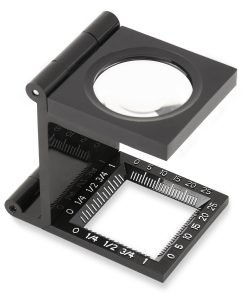 Сгъваема лупа за броене на нишки CARSON LinenTest™ 5x30mm