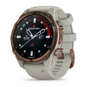 Descent™ Mk3i - 43мм - Descent™ Mk3i – 43 мм|Bronze PVD титан с French grey силиконова каишка - Portmoneta.bg