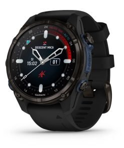 Descent™ Mk3i - 43мм - Descent™ Mk3i – 43 мм|Carbon grey DLC титан с черна силиконова каишка - Portmoneta.bg