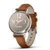 Lily® 2 - Classic - Cream Gold с Tan кожена каишка - Portmoneta.bg