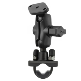 RAM Монтажно с две сфери и U-болт основа за малки рейлинги с късо рамо