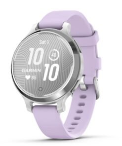 Lily® 2 Active - Silver с Purple Jasmine силиконова каишка - Portmoneta.bg