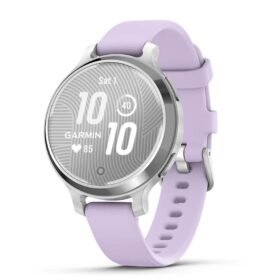 Lily® 2 Active - Silver с Purple Jasmine силиконова каишка - Portmoneta.bg