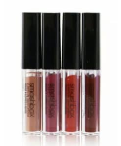 Комплект Smashbox: Always On Matte Liquid Lipstick Misconduct 09 ml + Always On Matte Liquid Lipstick Role Model 09 ml + Always On Matte Liquid Lipstick Bang Bang 09 ml + Always On Matte Течно червило Yes Honey 09 ml