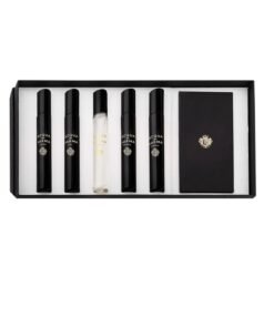 Комплект Acqua di Parma: Signatures Of The Sun - кожа Парфюмна вода за мъже 7 ml + Signatures Of The Sun - Oud Парфюмна вода за мъже 7 ml + Signatures Of The Sun - Osmanthus Парфюмна вода за мъже 7 ml + Signatures Of The Sun - Quercia Парфюмна вода за мъже 7 ml + Signatures Of The Sun - Sandalo парфюмна вода за мъже 7 мл