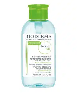 Bioderma Sebium H2O активни съставки пречистваща мицеларна вода за смесена до мазна кожа 500 ml