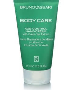 Бруно Васари Грижа за тялото с екстракт от зелен чай Контрол на възрастта Крем за ръце 75 ml