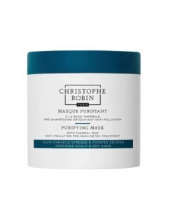 Christophe Robin Почистваща Термална кал Крем-маска за лечение на коса за детоксикация 250 ml