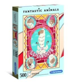 Clementoni Фантастични животни Лами Пъзел Унисекс 500 бр.