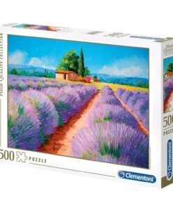 Clementoni висококачествена колекция аромат на лавандула пъзел унисекс 500 бр.