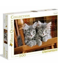 Clementoni висококачествена колекция котенца пъзел унисекс 500 бр.