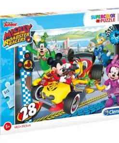 Clementoni Mickey And The Roadster Пъзел Унисекс 5+ години 104 бр.