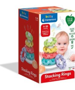 Clementoni Play For Future Tower Подреждащи пръстени Пъзел Унисекс 6 - 36 месеца