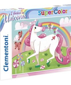 Clementoni SuperColor I Believe In Unicorns Пъзел За момичета 6+ години 104 бр.