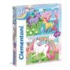 Комплект Duo Clementoni Supercolor I Believe In Unicorns Пъзел За момичета 3+ години 2 x 20 бр.