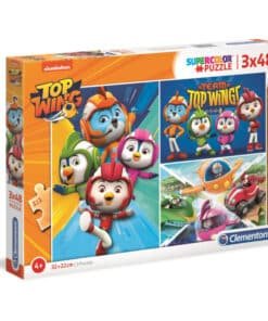 Комплект Трио Clementoni Top Wings Пъзел За момчета 4+ години 3x48 бр.