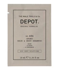 Depot 600 Body Solutions No. 606 Душ гел и шампоан 2-в-1 Ботанически комплекс 10 ml