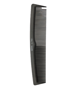 Депо Аксесоари № 702 Карбон Пластмасов гребен за коса черен