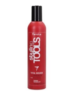 Fanola Styling Tools Total Mousse Пяна за оформяне на коса за стилизиране изключително силна фиксация 400 ml