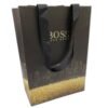 Hugo Boss Boss картонена чанта GWP черна 25 x 18 x 9 cm